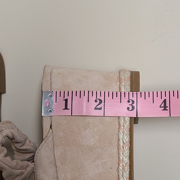 Joie Suede Garden slingback platform sandals size 38 - Picture 12 of 13